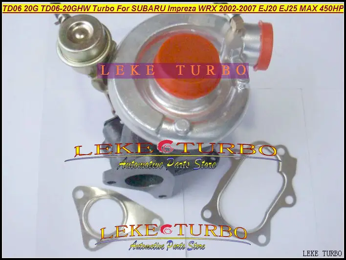 TD06 20G TD06-20GHW Turbo Turbocharger for SUBARU Impreza WRX 2002-2007 MAX HP 450HP Engine EJ20 EJ25 (5)
