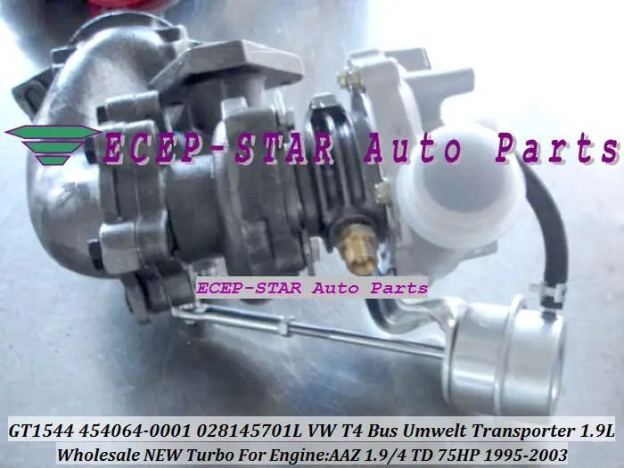 GT1544 GT1544S 454064-0001 454064 028145701L VW T4 BUS Umwelt Transporter 1995-2003 1.9 TD AAZ 75HP 1.9L Turbocharger (3)