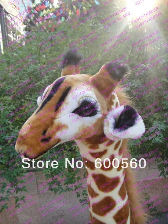 2013 New Arrival 57'' Giant Plush Stuffed Giraffe Cameleopard FT90094 (7).jpg