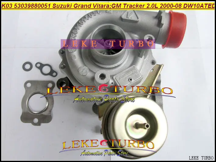 - K03 53039700051 53039880051 ZY34027010 Turbo Turbocharger For GM Tracker Suzuki Grand Vitara 2.0L 2000-08 Engine DW10ATED 109HP (116)