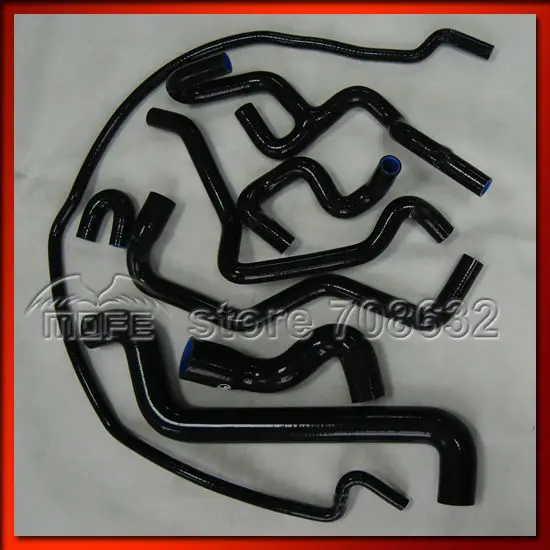 Samco Sport Silicone Coolant Heater Radiator Hose Kit For SAAB 9 5 1999 to 2001 Saab 95 1999-2001-8pcs (4)