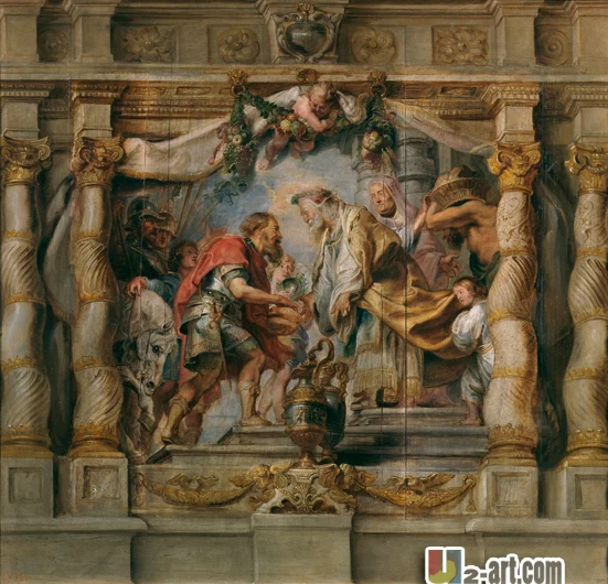 13-Zjyh- (114)  Abraham y Melquisedec Rubens     1.jpg