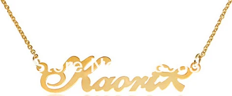 personalized baby name necklace