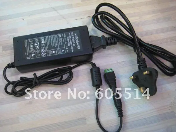 [Seven Neon]DHL shipping+5M non-waterproof 300leds 5050 led SMD RGB strip+24keys IR remote controller+12V 7A Led Power Adapter