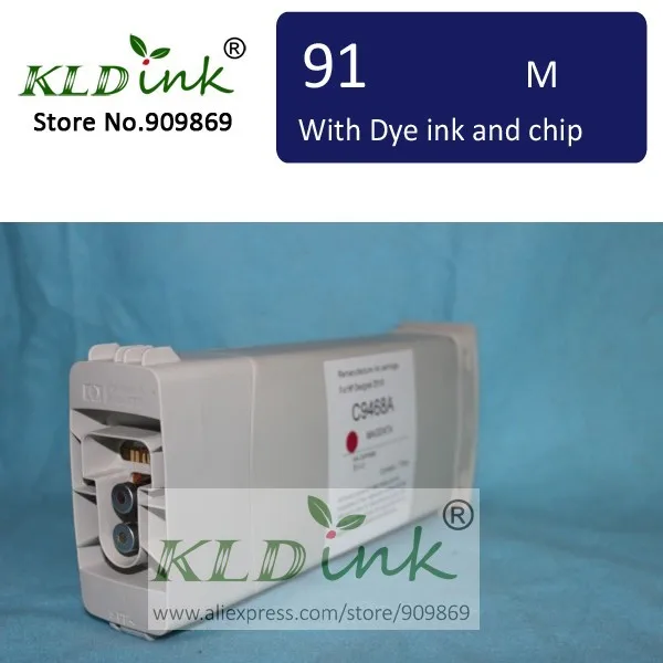MAGENTA Dye cartucho de tinta para impressora Designjet Z6100