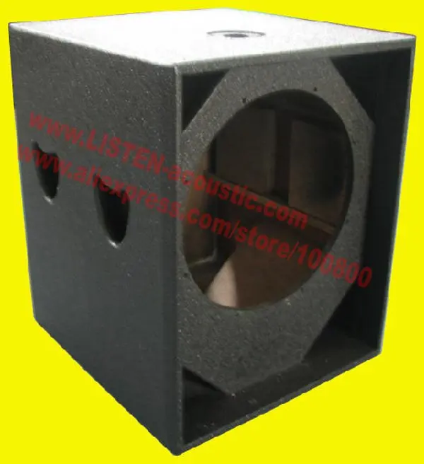 18 inch empty subwoofer cabinet