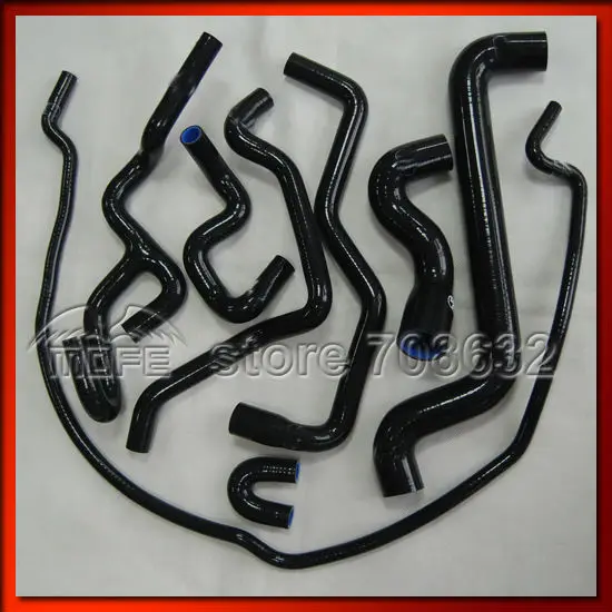 Samco Sport Silicone Coolant Heater Radiator Hose Kit For SAAB 9 5 1999 to 2001 Saab 95 1999-2001-8pcs (1)