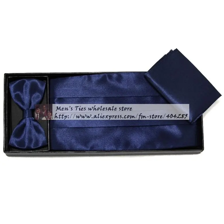 ceremonial belt hanky bow tie Cummerbunds GIFT BOX Girdle tie knots corset waist tape tower paper tapes Pocket square ROLL CARD