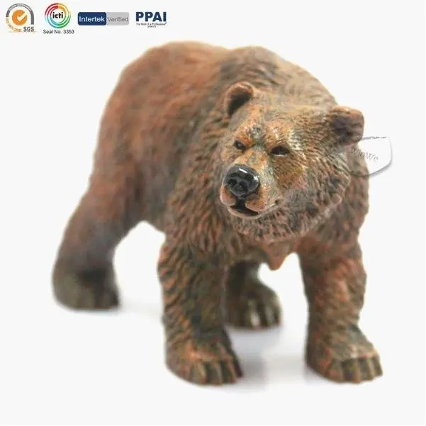 plastic bear figurine