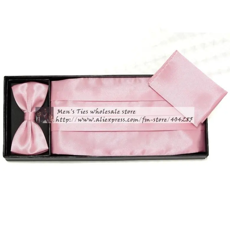 ceremonial belt hanky bow tie Cummerbunds GIFT BOX Girdle tie knots corset waist tape tower paper tapes Pocket square ROLL CARD