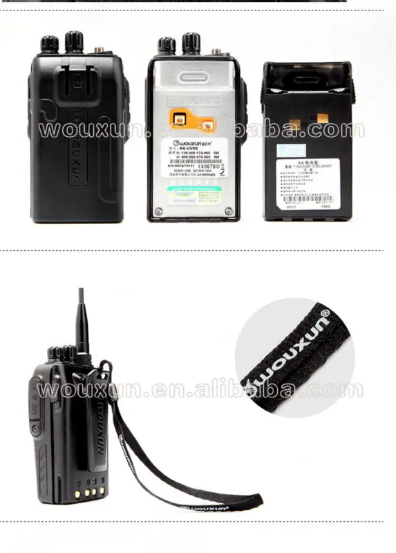 Amateur RadioWOUXUN Amateur Radio KG-UV6D handheld Amateur Radio With Free Headphone for baofeng