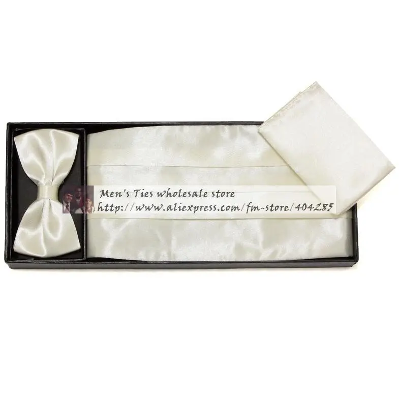 ceremonial belt hanky bow tie Cummerbunds GIFT BOX Girdle tie knots corset waist tape tower paper tapes Pocket square ROLL CARD