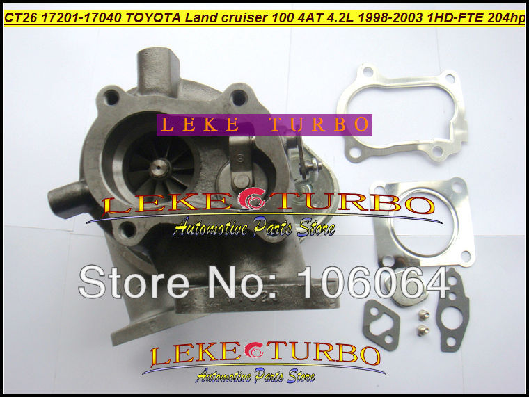 Wholesale New CT26 17201-17040 for TOYOTA LANDCRUISER 1998-2003 1HD-FTE HDJ80 4.2L D 204HP Land Cruiser Diesel turbocharger (4)