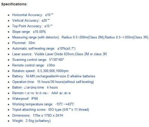 SP70 Automatic grade laser