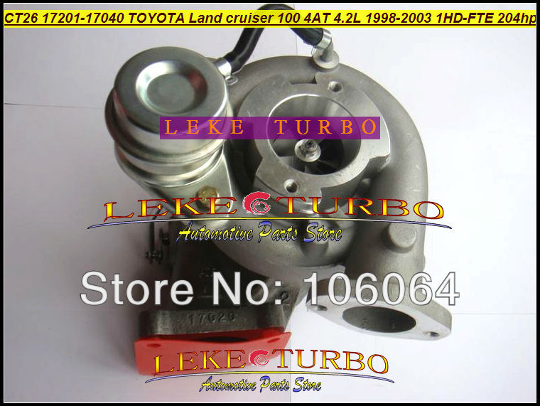 Wholesale New CT26 17201-17040 for TOYOTA LANDCRUISER 1998-2003 1HD-FTE HDJ80 4.2L D 204HP Land Cruiser Diesel turbocharger (6)