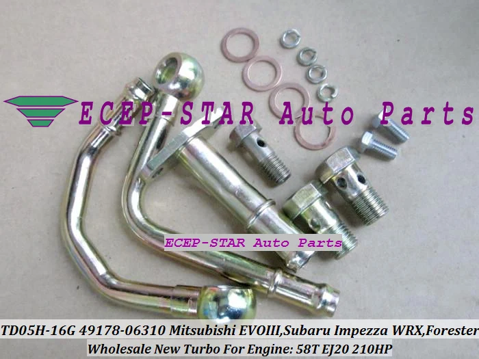 TD05H-16G 49178-06310 Turbo Turbocharger Mitsubishi EVO III Subaru Impezza WRX Forester Engine 58T EJ20 210HP