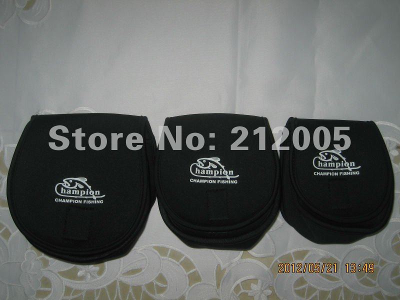 MIX 6 PCS Fishing casting Reel Carrier Bag Black xxl xl and l