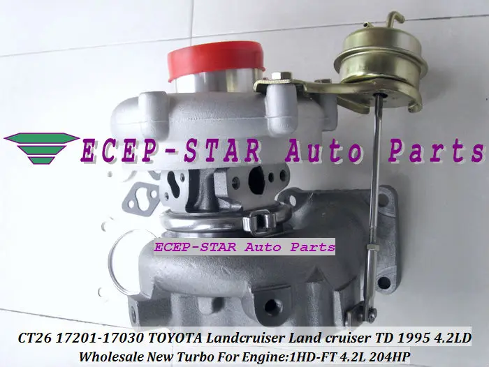 CT26 17201-17030  Landcruiser TD 1HD-FT 4.2L 167HP 1995 turbocharger (3)
