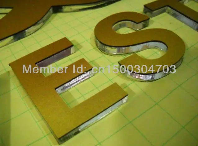 acrylic letter