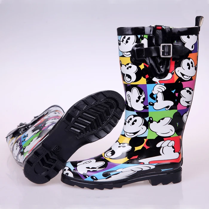 Fashion Wellies Rain Boots Womens 