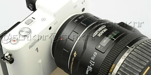 Lens Adapter Ring with Tripod 1/4