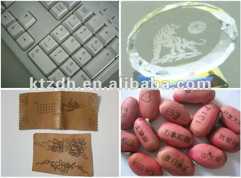 co2 laser marking machine on jeans