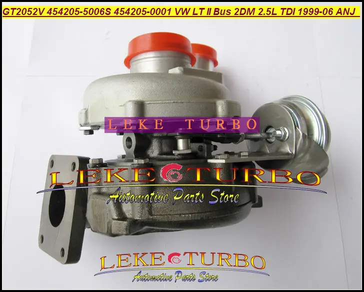 GT2052V 454205-5006S 454205-0001 Turbo Turbocharger For Volkswagen VW LT II Bus 2DM 2.5L TDI 1999-06 ANJ 108HP (3)