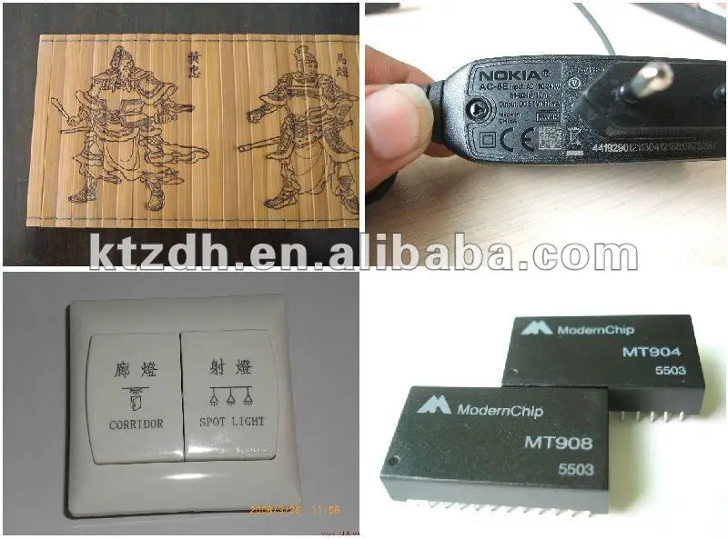co2 laser marking machine on jeans