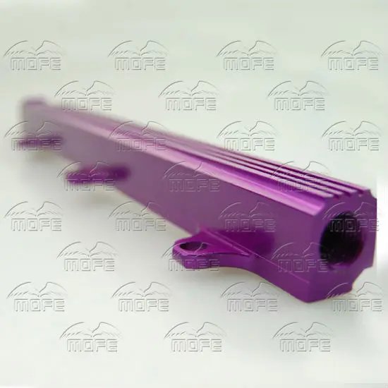 Aluminum Top Feed Injector Fuel Rail For Honda Civic B16 B18 B Series 1988 2000 Purple DSC_0875