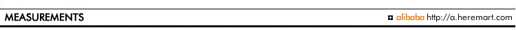 MEASUREMENTS