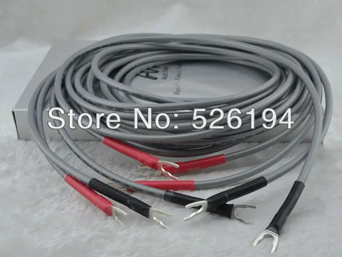 Perfect Free shipping pair Audio Note AN-SPXII audio speaker cable banana terminal speaker cables with original box 0