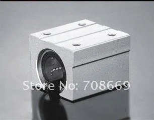 4pcs SBR20UU CNC Linear Ball Bearing Support Unit,pillow blocks