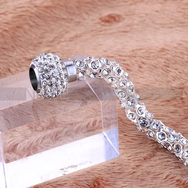 Wholesale Free Shipping Women's Silver Crystal Bracelet Best Design Fashion Bracelets For Women 7