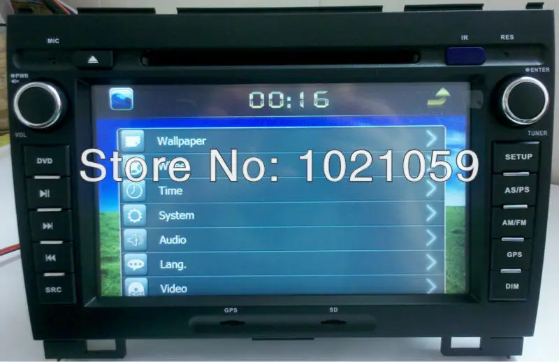 Discount Free shipping 2 din car dvd player for great wall hover h3 h5 with GPS/IPOD/Bluetooth/rds steering wheel control 4