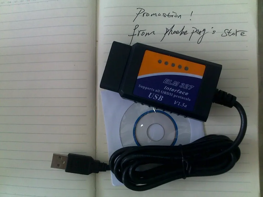 elm327 usb with cp2102 chip high quality obdii obd2 obd ii scanner diagnostic interface support all obd 2 protocols (4)