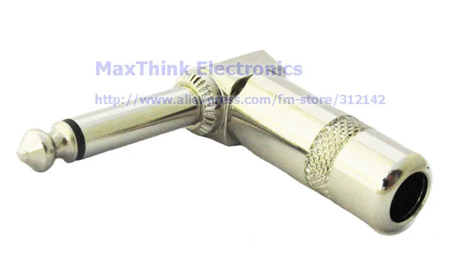 .3mm MONO Metal Plug Angle Audio connector .1.jpg