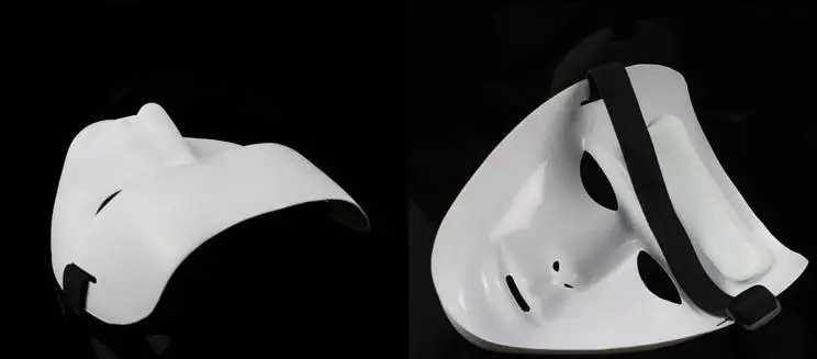 jabbawockeez mask dance mask PVC pure white mask masquerade party masks halloween masks hip-hop male and female masks DIY mask 400pcs/lot