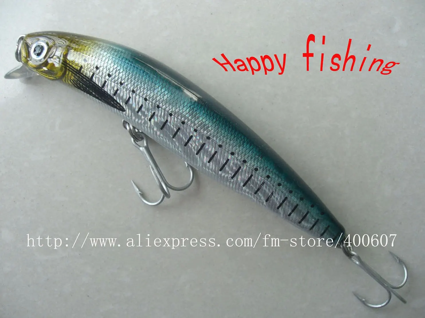Bass Terminator  Minnow Plastic  Fishing Lure(M100F) Enjoy Retail Convenienc at Wholesale Price