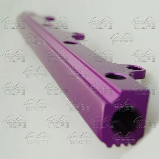 Aluminum Top Feed Injector Fuel Rail For Honda Civic B16 B18 B Series 1988 2000 Purple DSC_0877