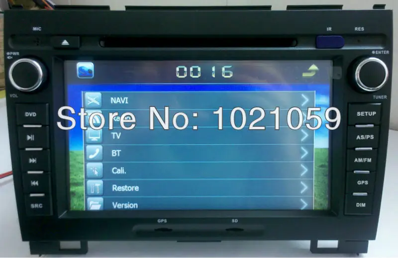 Clearance Free shipping 2 din car dvd player for great wall hover h3 h5 with GPS/IPOD/Bluetooth/rds steering wheel control 3