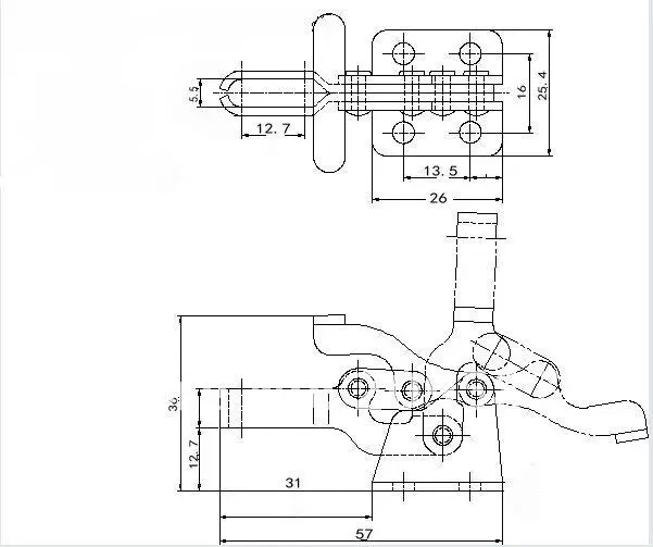 Купить 2 шт. ручной инструмент переключить зажим 13005 в интернет ...