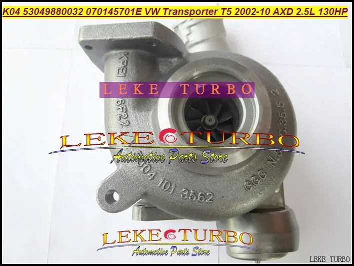 K04 070145701E 53049880032 53049700032 Turbo turbine Turbocharger VW VOLKSWAGEN T5 Transporter 2002-10 AXD 2.5L 130HP (6)