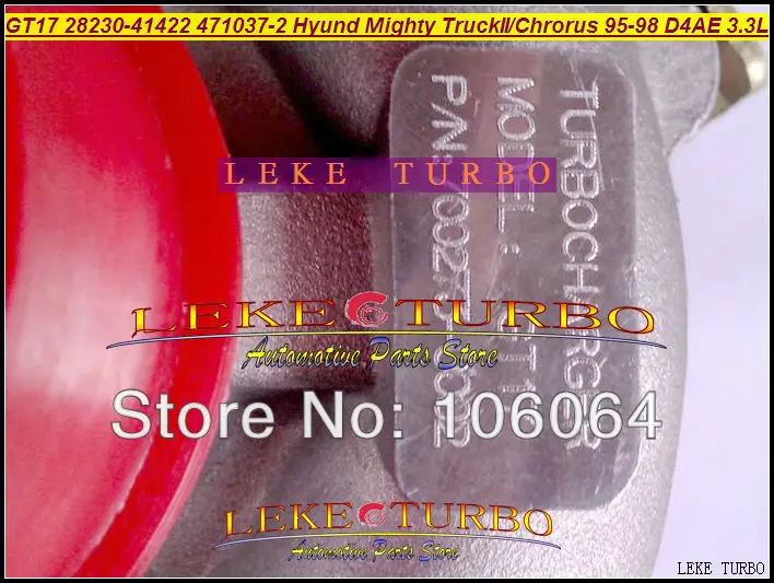GT1749S GT17 28230-41422 471037-0002 For Hyundai Mighty Truck 3.5TChrorus bus 1995-1998 D4AE 3.3L 100HP Turbo Turbine Turbocharger (1)