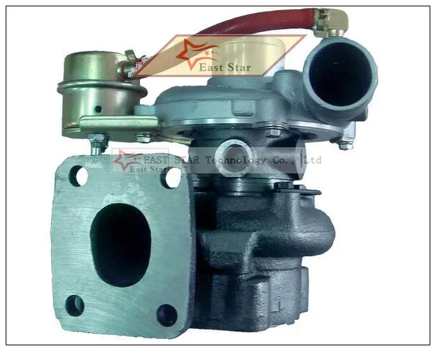 - GT17 GT1749S 471037-5002S 28230-41422 Turbo Turbine Turbocharger For Hyundai Mighty Truck 3.5TChrorus bus 1995-1998 D4AE 3.3L 100HP (3)