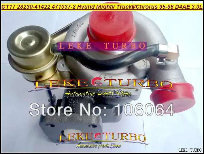 GT1749S GT17 28230-41422 471037-0002 For Hyundai Mighty Truck 3.5TChrorus bus 1995-1998 D4AE 3.3L 100HP Turbo Turbine Turbocharger (2)
