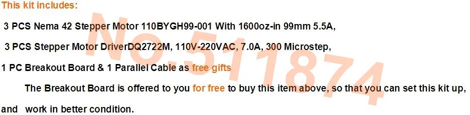 3PCS 110BYGH99-001+3PCS DQ2722M+1PC B&C marked