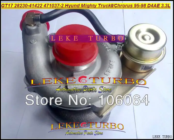 GT1749S GT17 28230-41422 471037-0002 For Hyundai Mighty Truck 3.5TChrorus bus 1995-1998 D4AE 3.3L 100HP Turbo Turbine Turbocharger (3)
