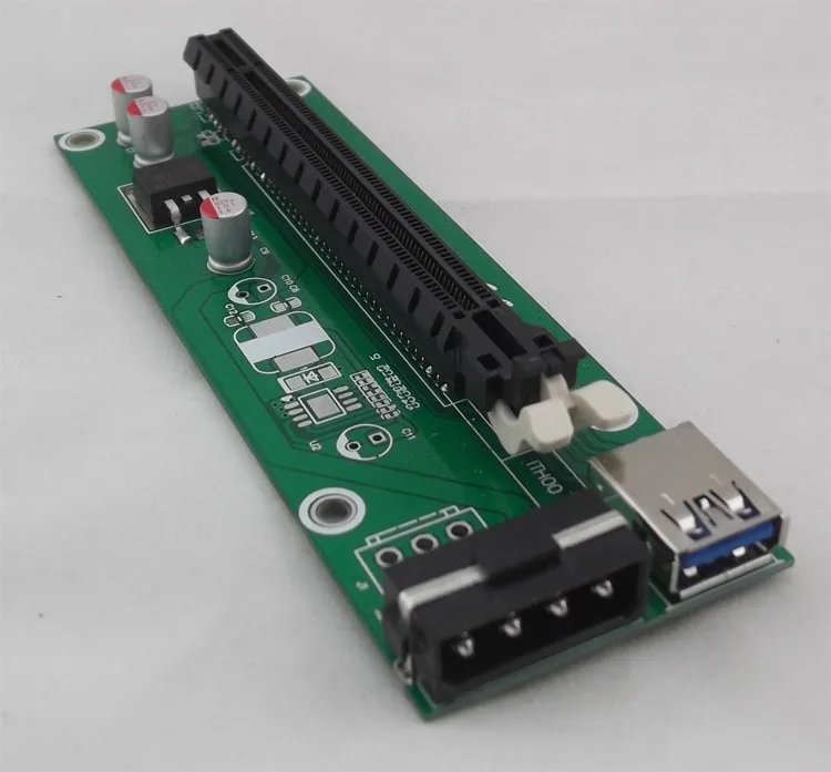 pcie x1 to 16 card with power 2