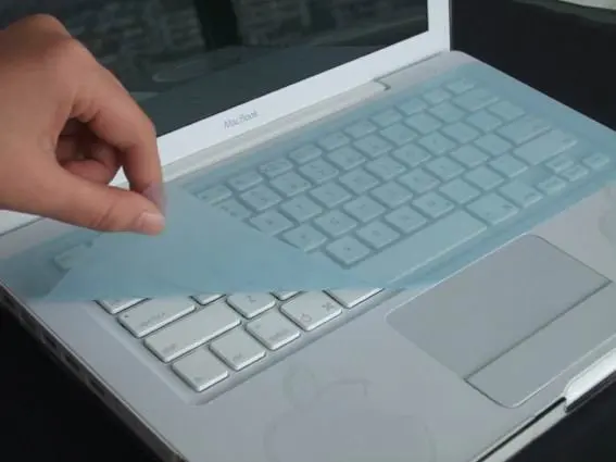 laptop keyboard skin protector, universal laptop keyboard cover, 100pcs/lot transparent clear color, silicone material