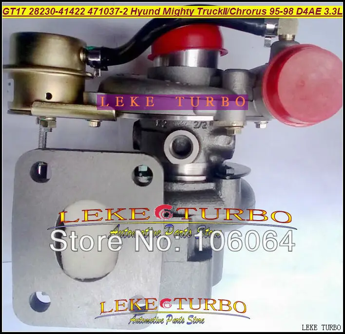 GT1749S GT17 28230-41422 471037-0002 For Hyundai Mighty Truck 3.5TChrorus bus 1995-1998 D4AE 3.3L 100HP Turbo Turbine Turbocharger (4)
